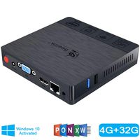 Mini Pc, Beelink BT3 PRO Windows 10 64-bit (4GB+32G) Intel Atom x5-Z8350 Processor, 4K/ HDMI & VGA/2.4G+5.8G Dual WiFi/1000Mbps LAN (Beelink BT3 4G/32G)