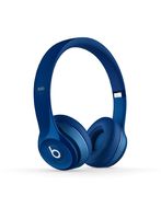 Beats Solo 2 WIRED On-Ear Headphone NOT WIRELESS - Blue (Refurbished)