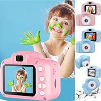 junnire Kids Mini Digital Camera 2 Inch Screen 1280x720p Video Recorder Educational Toys for 4-12 Years Old Boys and Girls,32GB TF Card (Not Included) Digital Cameras