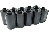 Ultrafine Reloadable 35mm Plastic Film Cassette for Bulk Loading, Pack of 10