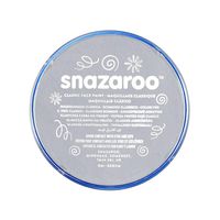 Snazaroo, Light Grey 1118122 Classic Face Paint, 18ml, Medium