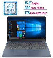 Newest Premium Lenovo IdeaPad 330s 15.6-inch HD Laptop PC (Intel Quad-Core i5-8250U Processor , 8GB DDR4 SDRAM + 16GB Intel Optane Memory, 1TB HDD, Bluetooth, HDMI, Dolby Audio, Windows 10, Blue)