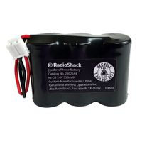 RadioShack Cordless Phone Battery - Catalog No. 2302544