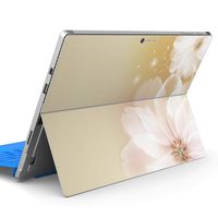 igsticker Ultra Thin Premium Protective Back Stickers Skins Universal Tablet Decal Cover for Microsoft Surface Pro7 / Pro2017 / Pro6 001890 Flower Flour White