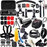 GoPro4 3+ 3 Sports Camera Accessories Kit 51 in 1 Compatible Mountain Dog SJ4000 Small Ants