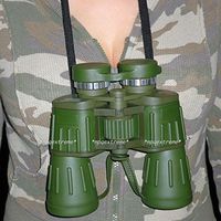 Sawan Shop 60x50 Powerful Wide Angle Green Camo Binoculars Day&Night Optics Military Army