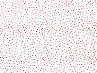 20" x 30" Red Hot Stamp Confetti Tissue Paper (200 Sheets)