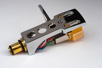 Mirror Chrome plated Headshell, cartridge, needle for AKAI AP-003, AP-206, AP-006, ATT05U, AP-306/C, ATT022U, AP-007, AP-Q50, AP-D30, - MADE IN ENGLAND