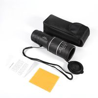 Monocular Telescope 40 x 60 HD Vision Telescope Pocket Focus Monocular Night Vision Green Film Optics Monocular