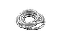 Drag Specialities DS223001 Chrome Spiral Cable Wrap/Wire Tidy, Large