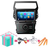 RoverOne Android 8.0 In Dash Car DVD GPS Navigation System for Ford Explorer 2012 2013 2014 2015 with Stereo Radio Bluetooth GPS SD USB Mirror Link Touch Screen