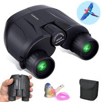 10x25 Folding HD Binoculars with Clear Light Night Vision,Compact Small Binoculars for Bird Watching,Concerts,Hunting,Hiking,Travel Fit For Adults and Kids