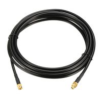 uxcell Antenna Extension Cable SMA Male to SMA Male Coaxial Cable RG58 50 Ohm 20 ft