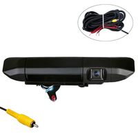 OMOTOR Tailgate Backup Camera for Toyota Tacoma 2005-2015 Black Tailgate Backup Reverse Handle with Camera