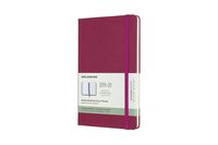 Moleskine Classic 18 Month 2019-2020 Weekly Planner, Hard Cover, Large (5" x 8.25") Snappy Pink