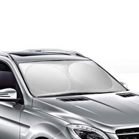 Ohuhu Windshield Sun Shade, Auto Car Sun Shade for Windshield Sunshade Sun Visor for Car Windshield Cover 63 X 33.86 Inches