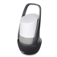 Rechargeable Battery Base for Google Home - 10000mAh Portable Charger by Wasserstein (Black)