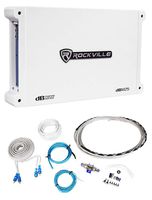Rockville DBM25 1400w 2 Channel Marine/Boat Amplifier w/Silicone Covers+Amp Kit
