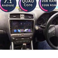 TOPNAVI 32GB Android 7.1 Car Radio for Lexus IS350 IS250 2005 2006 2007 2008 2009 2010 2011 Auto Parts Stereo GPS Navigation 10.1Inch Quad Core 2GB RAM WiFi 3G RDS