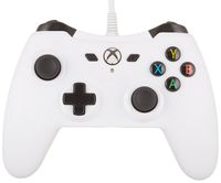 AmazonBasics Xbox One Wired Controller - 9.8 Foot USB Cable, White, Version 2