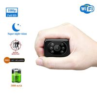 Spy Camera Wireless Hidden HD1080P WiFi Indoor Home Small Security Camera Portable Nanny Cam with APP Night Vision Motion Detection 155° Wide View Angle
