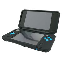 Silicone Case for New Nintendo 2DS XL, Protective Cover Skins for Nintendo 2DS LL - Black