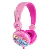Sakar HP1-01057-RET Over The Ear Kids Safe Headphones (My Little Pony), Over-The-Ear, Soft, Cushioned Ear Pieces to Fit Your Individual Ears, Great Sound, Volume Limiting Technology, Pink