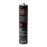 3M Auto Glass Urethane Windshield Adhesive, 08693, 10.5 fl oz Cartridge