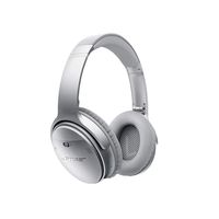 Bose Noise Canceling Quietcomfort 35 Series II Wireless Headphones-Silver