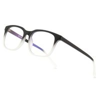 SUNGAIT Blue Light Blocking Glasses, Anti Eye Strain Computer Game Square Eyeglasses(Gradient Gray Frame(Matte Finish), 6025JBHUK)