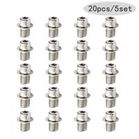 GODSHARK 5 Set Replacement HDD Hard Disk Drive Screws MacBook Pro 13" 15" 17" A1278 A1286 A1297 2009-2012, 20pcs T6 Torx Repair Replacement Notebook Laptop PC Computer SSD Mount