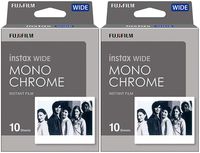 Instand Film Wide Monochrome Film, 10 Exposures (2 Boxes)