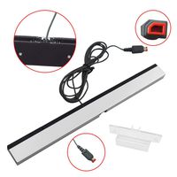 NEW Wired Infrared Sensor Bar for Nintendo Wii Wii U Remote