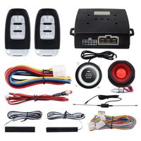EASYGUARD EC003 Smart Key PKE Passive Keyless Entry Car Alarm System Push Start Button Remote Engine Start Universal Version DC12V