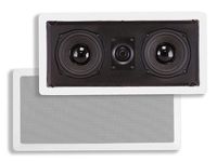 Monoprice Aramid Fiber in-Wall Center Channel Speaker - Dual 5.25 Inch (Single) with Titanium Tweeters - Caliber Series