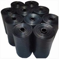 EORTA Disposable Rubbish Bags Small Black Trash Bags Plastic Garbage Bags for Home, Office, Car, Hotel Kitchen, Bathroom Waste Bin, 17.7x21.6", 160 Pieces (10 Rolls)