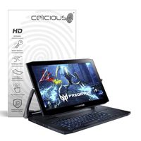 Celicious Vivid Invisible Glossy HD Screen Protector Film Compatible with Acer Predator Triton 900 PT917-71 [Pack of 2]
