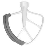 KITCHPOWER 6 Quart Flex Edge Beater for KitchenAid Bowl-Lift Stand Mixers/KitchenAid Mixer Attachment