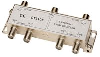 Allen Tel CT3106 Coaxial 2.4 GHz 6-Way Splitter