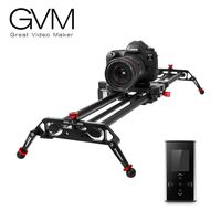 GVM Camera Motorized Slider, 51" /120CM, Automatic Round Trip, Time Lapse, Panoramic Shooting, Video Capture, Consistent Speed, Slider Smooth and Stable, with Battery