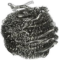 ACS Industries 15-100 50 G 400 Series Stainless Steel Scrubbing Sponge, Individually Polybagged (Pack of 12)