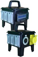 Walther Electric Power Distribution Box Spider Boxes HEB201U 50A 1-PH 2-Pole 4 Wire PDU Box UL Listed - Safe, Reliable for Installations of All Kinds: Welding, Motor Gen-Sets, Compressors