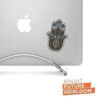 Hamsa 02-4" High Decal - for MacBook, car, Laptop and More!