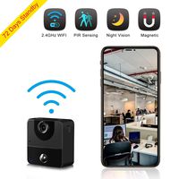 Spy Camera Wireless Hidden Camera Mini WiFi Nanny Cam Security Camera 72 Days Standby with PIR Night Vision Motion Activated via iPhone Android APP