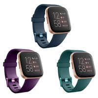 SZBAMI Bands Compatible with Fitbit Versa/Versa 2/Fitbit Versa Lite,Breathable Sports Waterproof Replacement Wristband for Fitbit Versa Smart Watch
