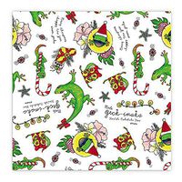 Hawaiian Continuous Holiday Gift Wrap Paper 2 Rolls Mele Geck-Imaka