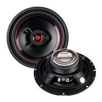 AUDIOPIPE SPEAKER 6.5" 2-WAY (pair) 250 WATT PP CONE