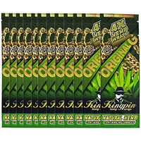 Kingpin Original G Hemp Wraps - 12 Packs (48 Total Wraps)