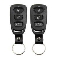 uxcell 2 Pcs 4 Buttons Key Remote Case Shell Replacement OSLOKA423T for 07-11 Elantra