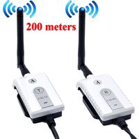 Auto Wayfeng WF Car 2.4 GHz Wireless AV Cable Transmitter and Receiver for Bus Car Video Monitor Truck Reversing Rear View Backup Camera 200 Meters Range